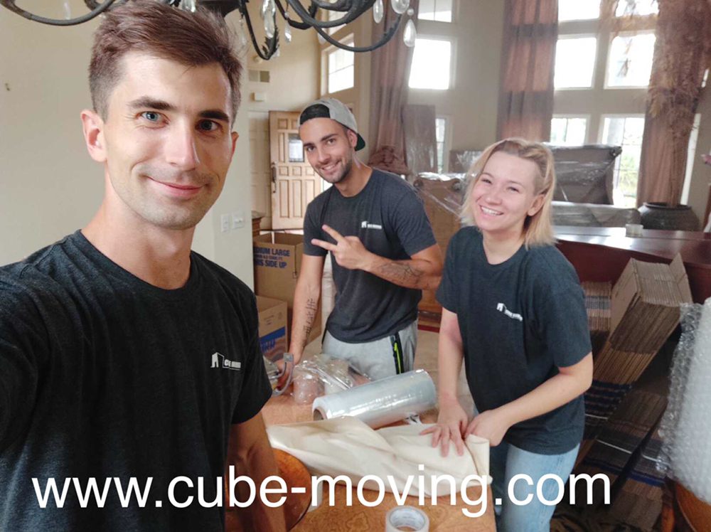 Packing Service Cube Moving