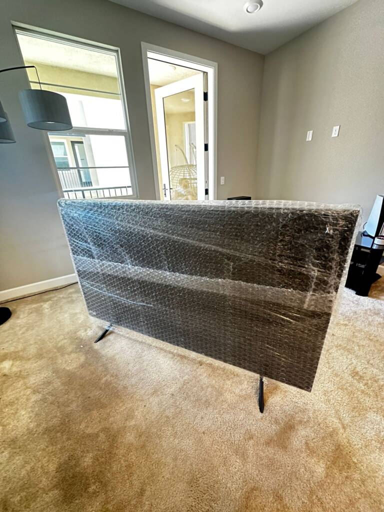Pack TV Before Moving